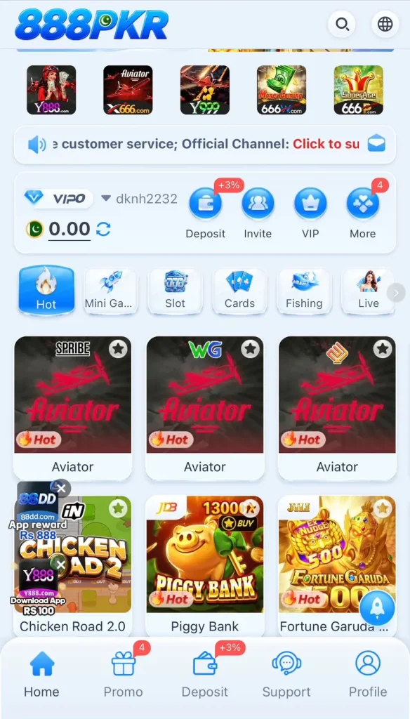 888PKR